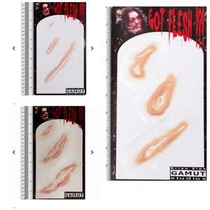 Special Makeup Effects Pros Aide Transfer Cuts & Gashes